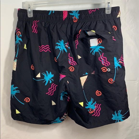 Arizona Jean Co Men’s Palm Tree Funky Swim Trunks - Picture 4 of 6
